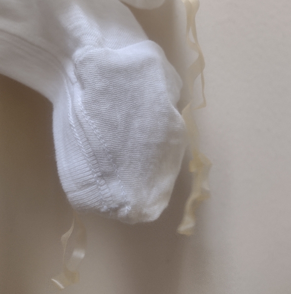 Victoria's Secret PINK, White long sleeve sheer boat neck, MEDIUM, NEW, Vs - Picture 3 of 6